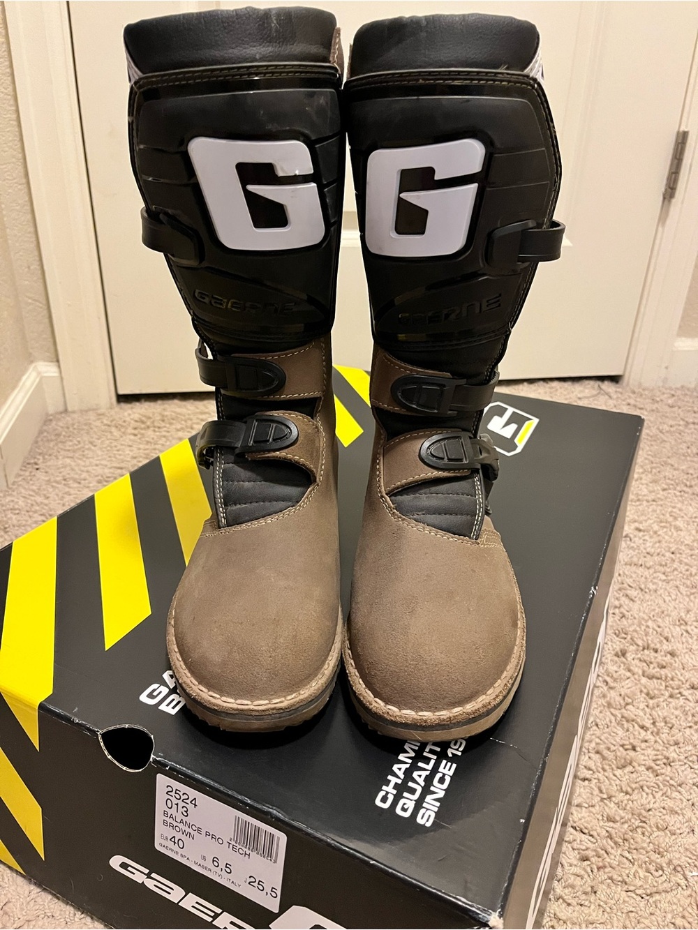 Gaerne Leather Moto Boots
